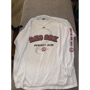 Vintage Majestic Boston Red Sox Men's Size Xl Long Sleeve T-Shirt
